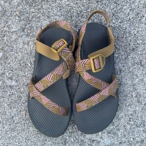 Chaco Women's Sandals - Pink and Tan